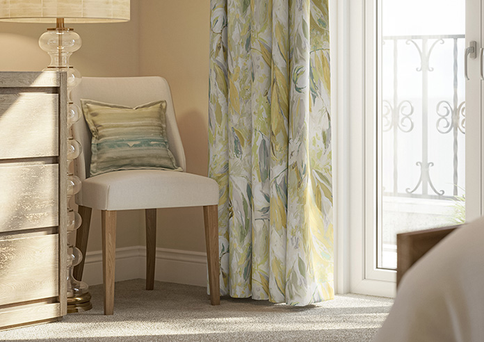 Cottonopolis, Honeydew - Made to Measure Curtains - Image 5
